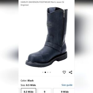 Brand New Still in Original Box - Harley Davidson Pull on Motorcycle Boots Sz 10